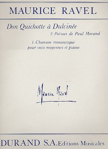 M. Ravel: Chanson Romanesque Mezzo-Piano, GesKlav