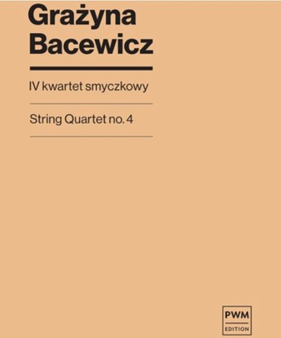String Quartet No. 4, 2VlVaVc (Pa+St)