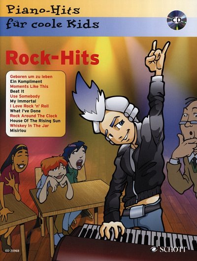 J. Krekel: Rock-Hits, Klav (+CD)