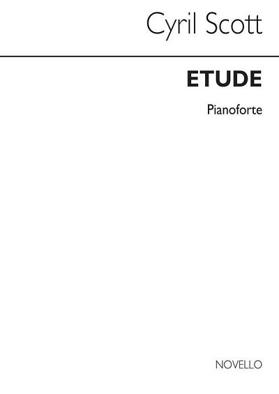 C. Scott: Etude Op. 64 No. 1, Klav