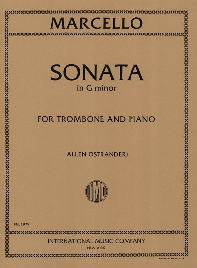 B. Marcello: Sonata Sol Min (Ostrander) (Bu)