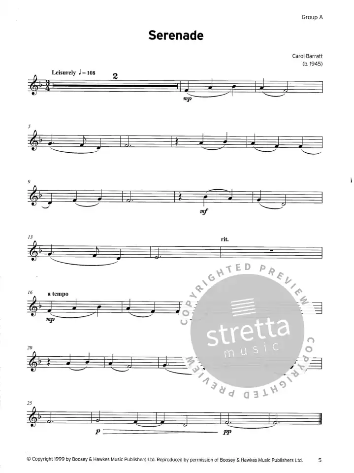Clarinet Exam Pieces 2023 Grade 1 , Klar (+OnlAudio) (4)
