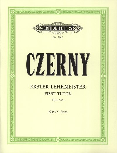 C. Czerny: Erster Lehrmeister Op 599