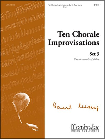 P. Manz: Ten Chorale Improvisations, Set 3