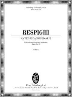 O. Respighi: Antiche Danze ed Arie, Stro (Vl1)