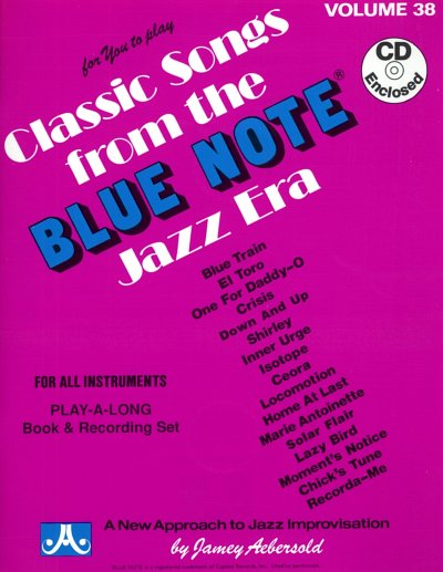 J. Aebersold: Classic Songs from the Blue Note Jazz Era For 