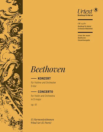 L. v. Beethoven: Violinkonzert D-Dur op. 61, VlOrch (HARM)