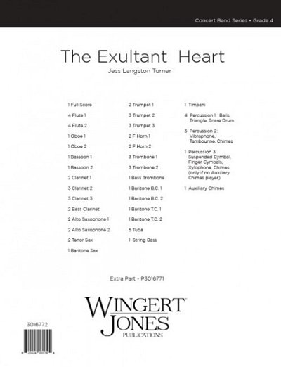 J. Langston Turner: The Exultant Heart, Blaso (Part.)