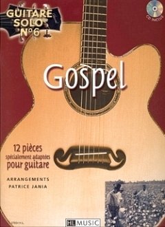 P. Jania: Guitare solo n°6 : Gospel, Git (+CD)
