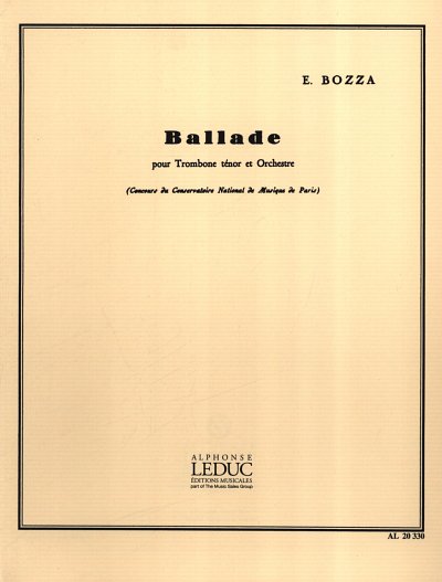 E. Bozza: Ballade op. 62, PosKlav (KlavpaSt)