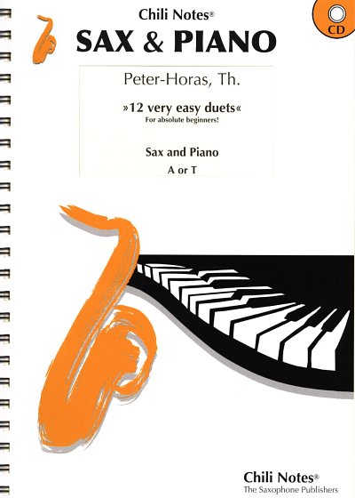 T. Peter-Horas: 12 very easy duets, A/TsaxKlav (+CD)
