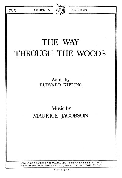 M. Jacobson: The Way Through The Woods