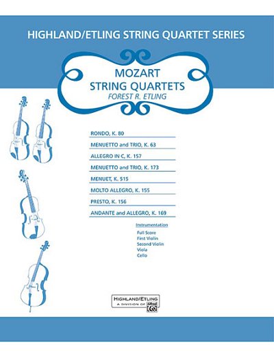 Mozart String Quartets, 2VlVaVc (Bu)