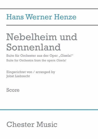 H.W. Henze: Nebelheim und Sonnenland (Full Sc, Sinfo (Part.)