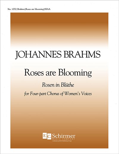 J. Brahms: Roses are blooming, FchKlav (Part.)