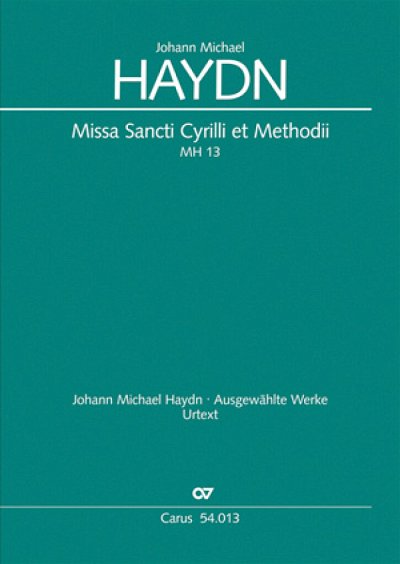 M. Haydn: Missa Sancti Cyrilli et Meth., Sinfonieorchester