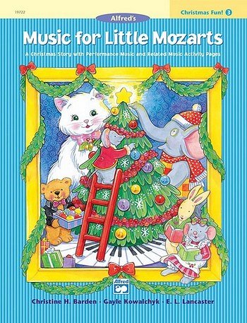 C.H. Barden atd.: Music for Little Mozarts: Christmas Fun Book 3
