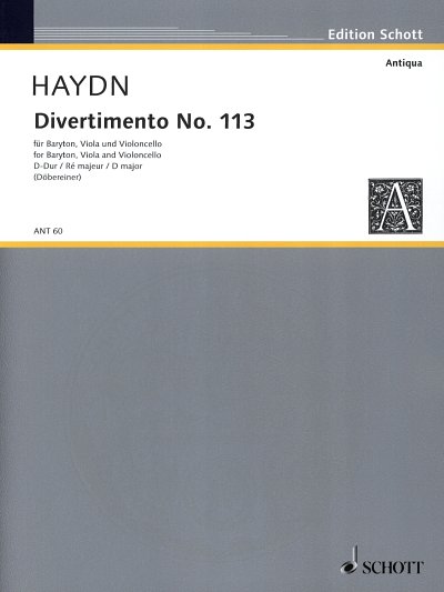 J. Haydn: Divertimento No. 113 Hob.XI:113  (Stsatz)