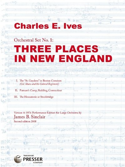 I.C. E.: Three Places In New England, Sinfo (Part.)