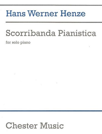 H.W. Henze: Scorribanda Pianistica, Klav