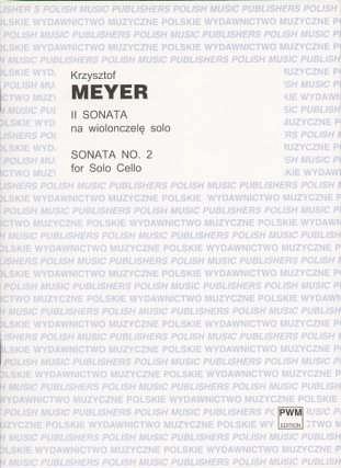 K. Meyer: Sonata 2, Vc