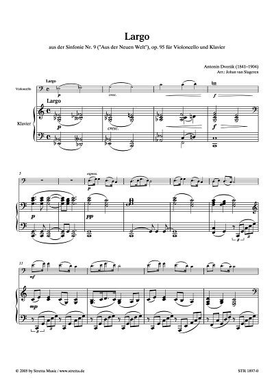 DL: A. Dvo?ak: Largo aus der Sinfonie Nr. 9 (