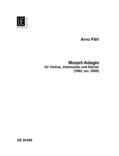 P. Arvo: Mozart-Adagio , VlVcKlv