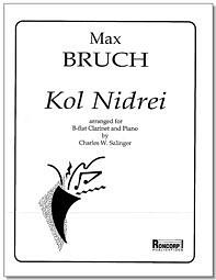 M. Bruch: Kol Nidrei for Bb Clarinet and Pia, KlarKlv (KASt)