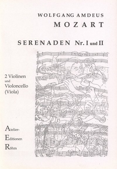 W.A. Mozart: Serenaden 1 und 2, 2VlVa/2VlVc (Stsatz)