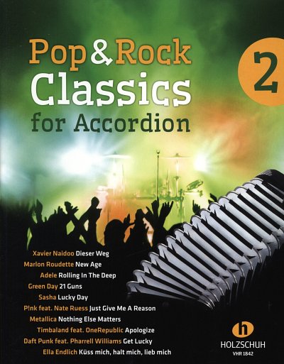 W. Lang: Pop & Rock Classics 2 - for Accordion, Akk