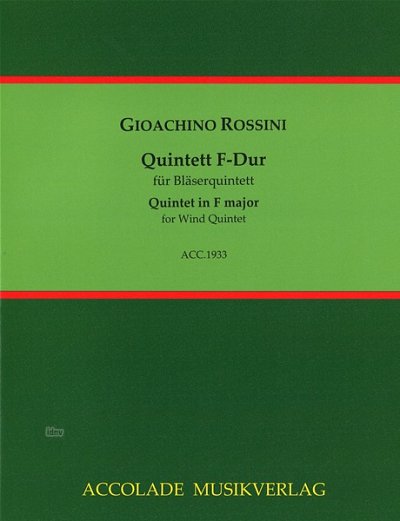 G. Rossini: Quintett F-Dur, FlObKlHrFg (Pa+St)