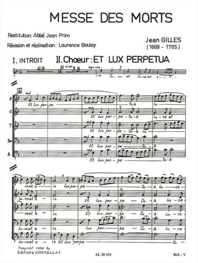 Messe Des Morts -Requiem (Chpa)