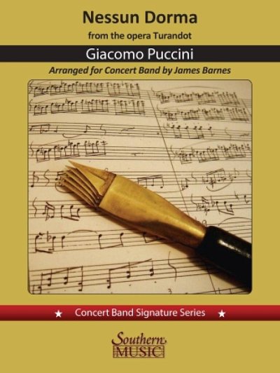 G. Puccini: Nessun Dorma from Turandot, Blaso (Pa+St)