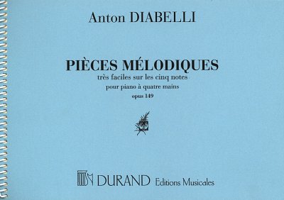 A. Diabelli: Pieces Melodiques Op149 4 Mains, Klav4m (Sppa)