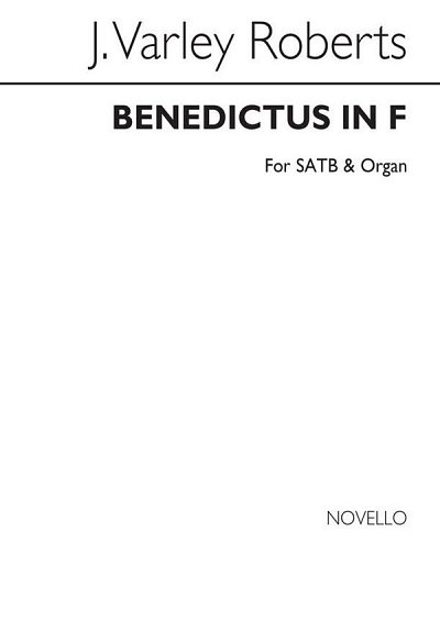 Benedictus In F Satb/Organ, GchOrg (Chpa)