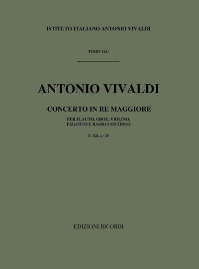 Concerto in Re Maggiore (Part.)