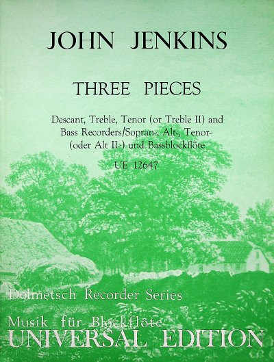 J. Jenkins: 3 Stücke  (Part.)