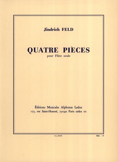J. Feld: 4 Pieces, Fl