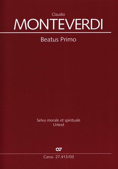 C. Monteverdi: Beatus Primo, ChInstBc (KA)