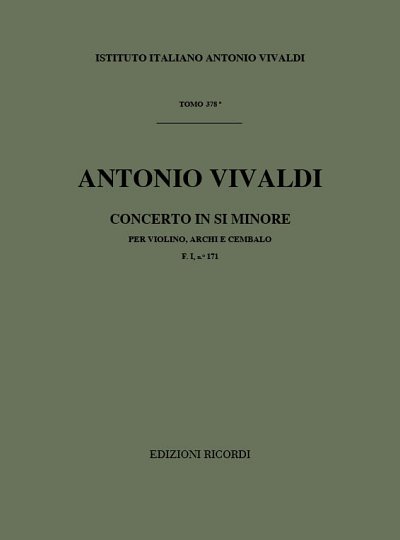 A. Vivaldi: Concerto in Si Minore (B minor) Rv 388 (Part.)