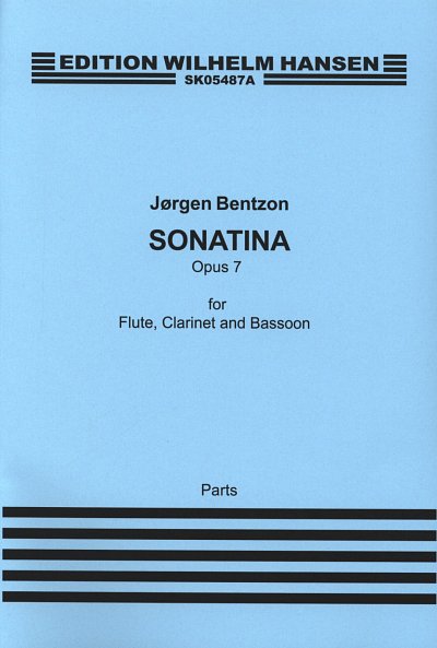J. Bentzon: Sonatine op. 7, FlKlarFag (Stsatz)