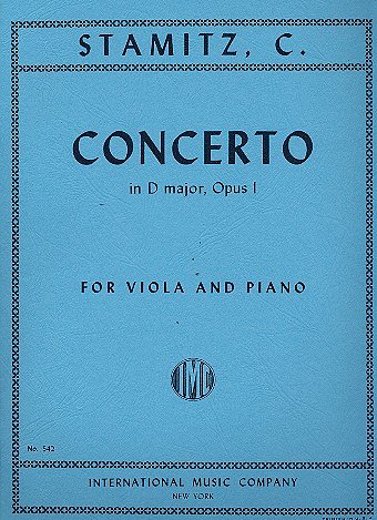 C. Stamitz: Concerto in D Major op. 1, VaKlv (KlavpaSt)