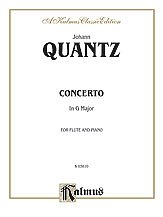 Johann Quantz, Quantz, Johann: Quantz: Concerto in G Major