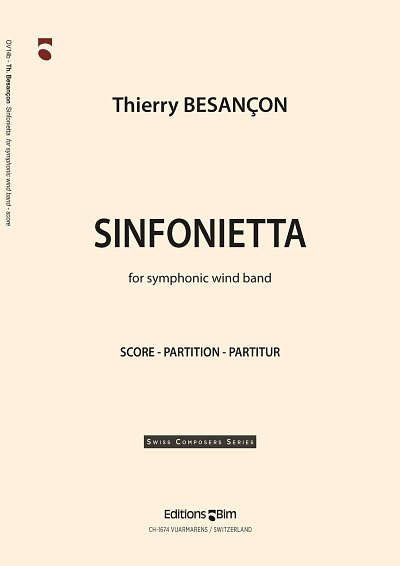 T. Besançon: Sinfonietta, Blaso (Part.)