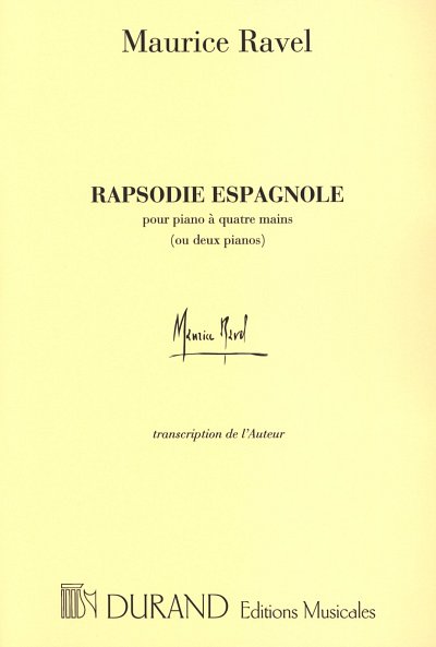 M. Ravel: Rapsodie Espagnole, Klav4m (Sppa)