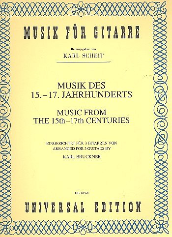  Diverse: Musik des 15. - 17. Jahrhunderts 