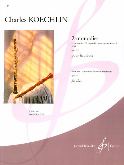 C. Koechlin: 2 Monodies Pour Hautbois, Ob