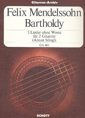 F. Mendelssohn Barth: 5 Lieder ohne Worte , 2Git (Sppa)