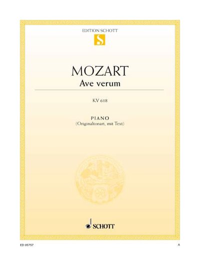 DL: W.A. Mozart: Ave verum, Klav