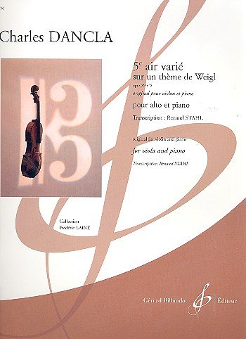 C. Dancla: 5E Air Varie Sur Un Theme De Weigl Opus 89, VaKlv